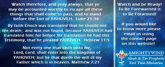 By Faith Enoch was translated that he should not see death: and was not found, because YAHUVEH had translated him: for before his translation he had this testimony, that he pleased YAHUVEH. Hebrews 11:5